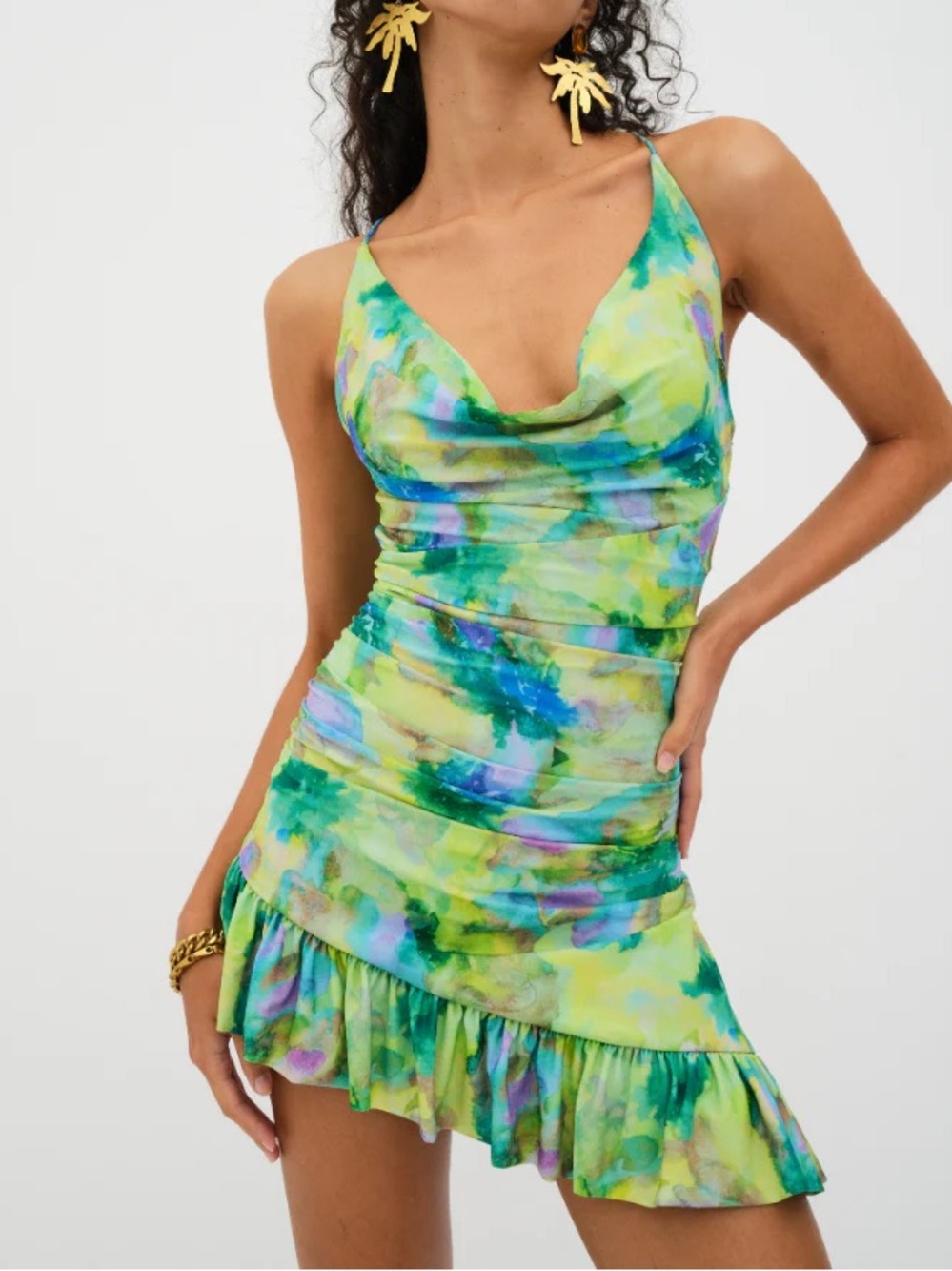 for love and lemons aster mini dress